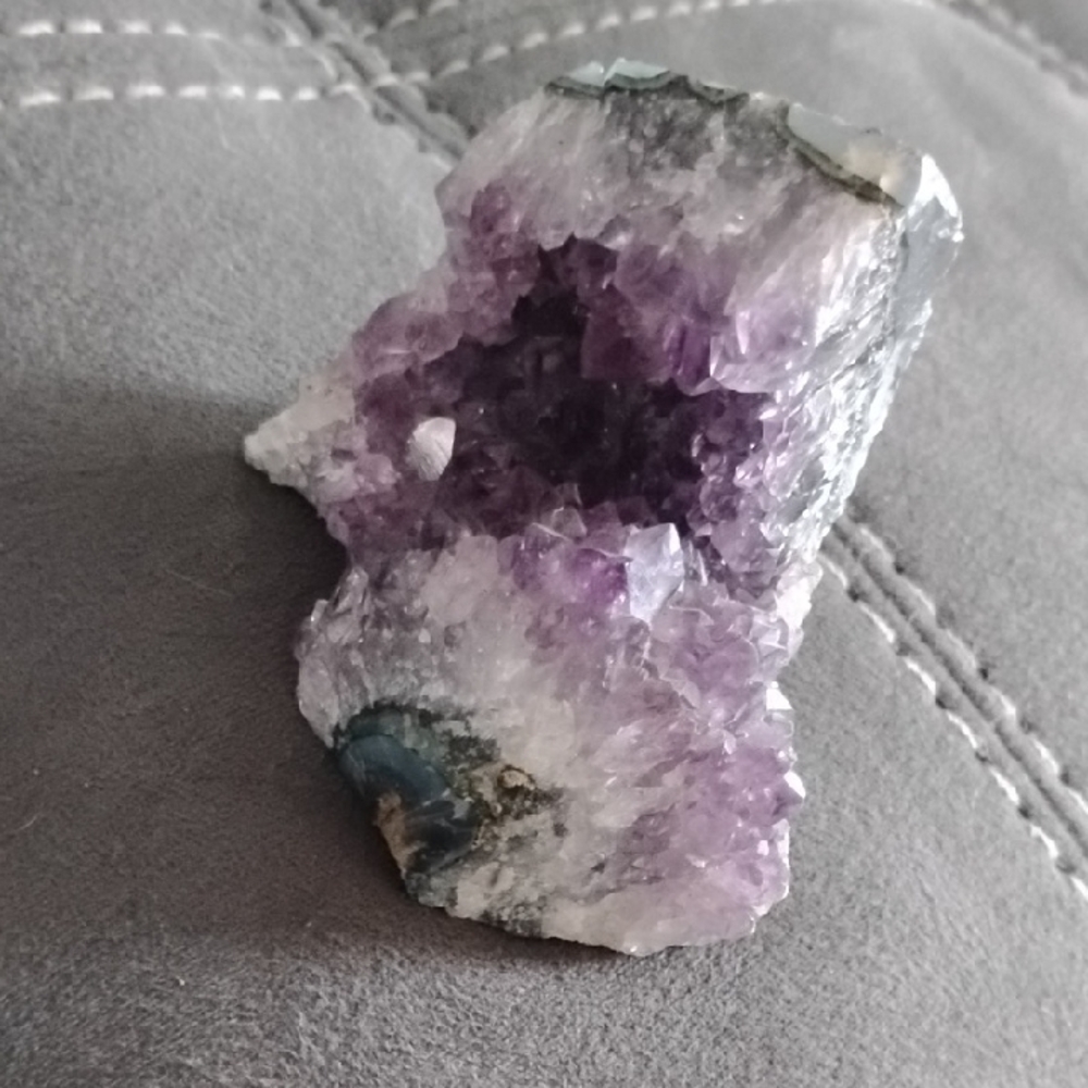 Amethyst Geode Home Accent